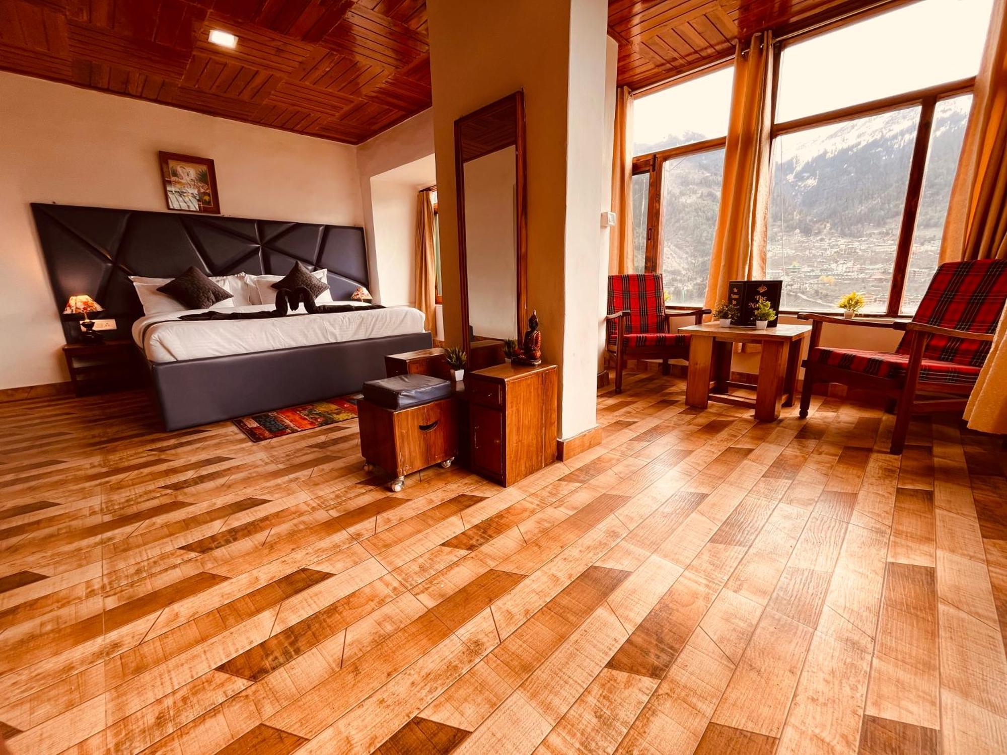 Himalayan River Mountain View 2 Bedrooms Cottage, Manali Екстериор снимка