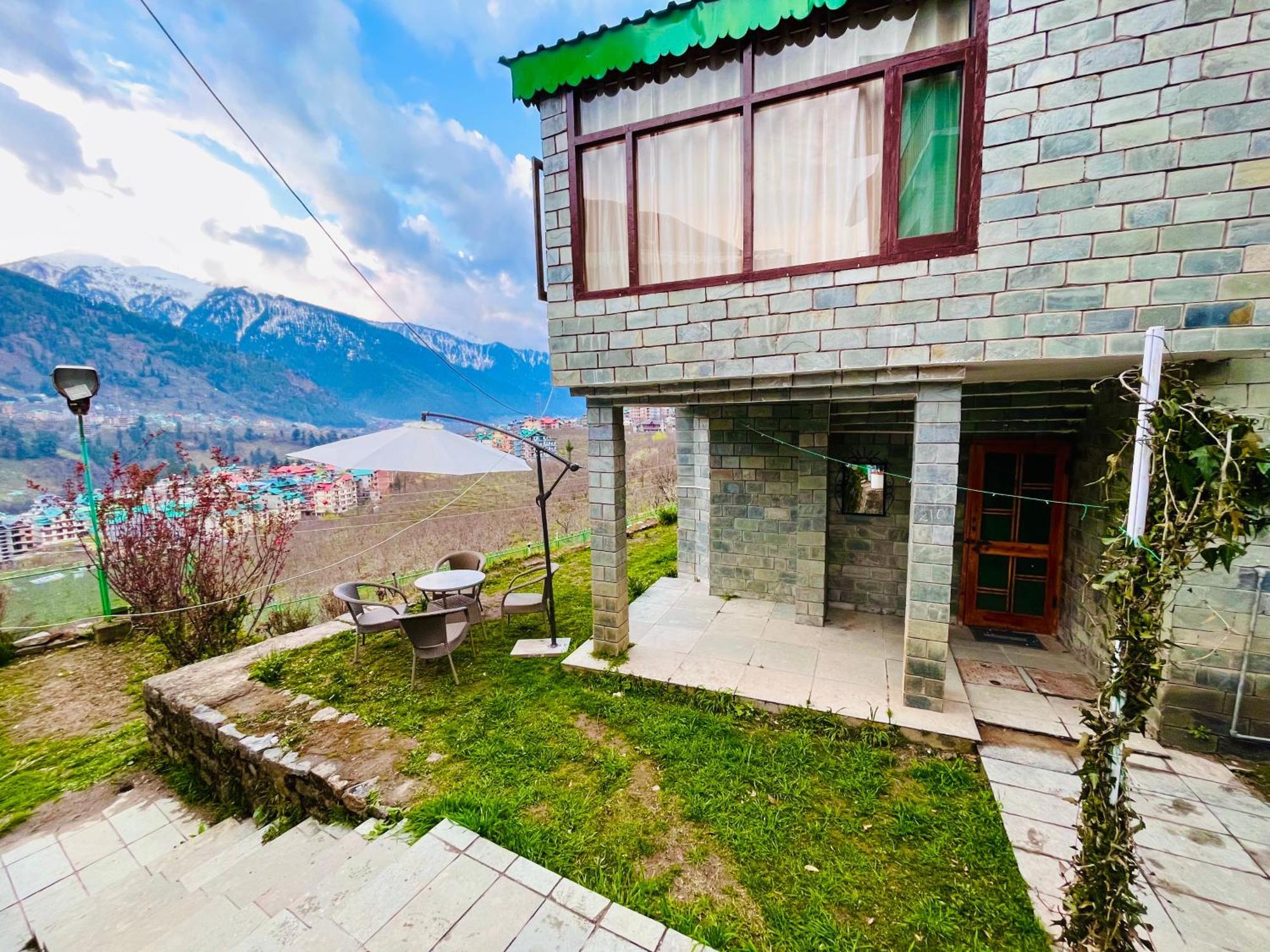 Himalayan River Mountain View 2 Bedrooms Cottage, Manali Екстериор снимка